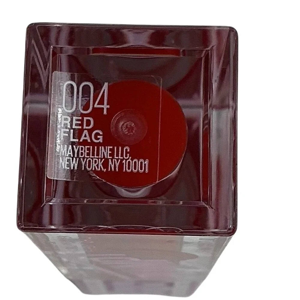 Maybelline Lifter Plump Lip‎ Gloss 004 Red Flag Chili Pepper Plumping